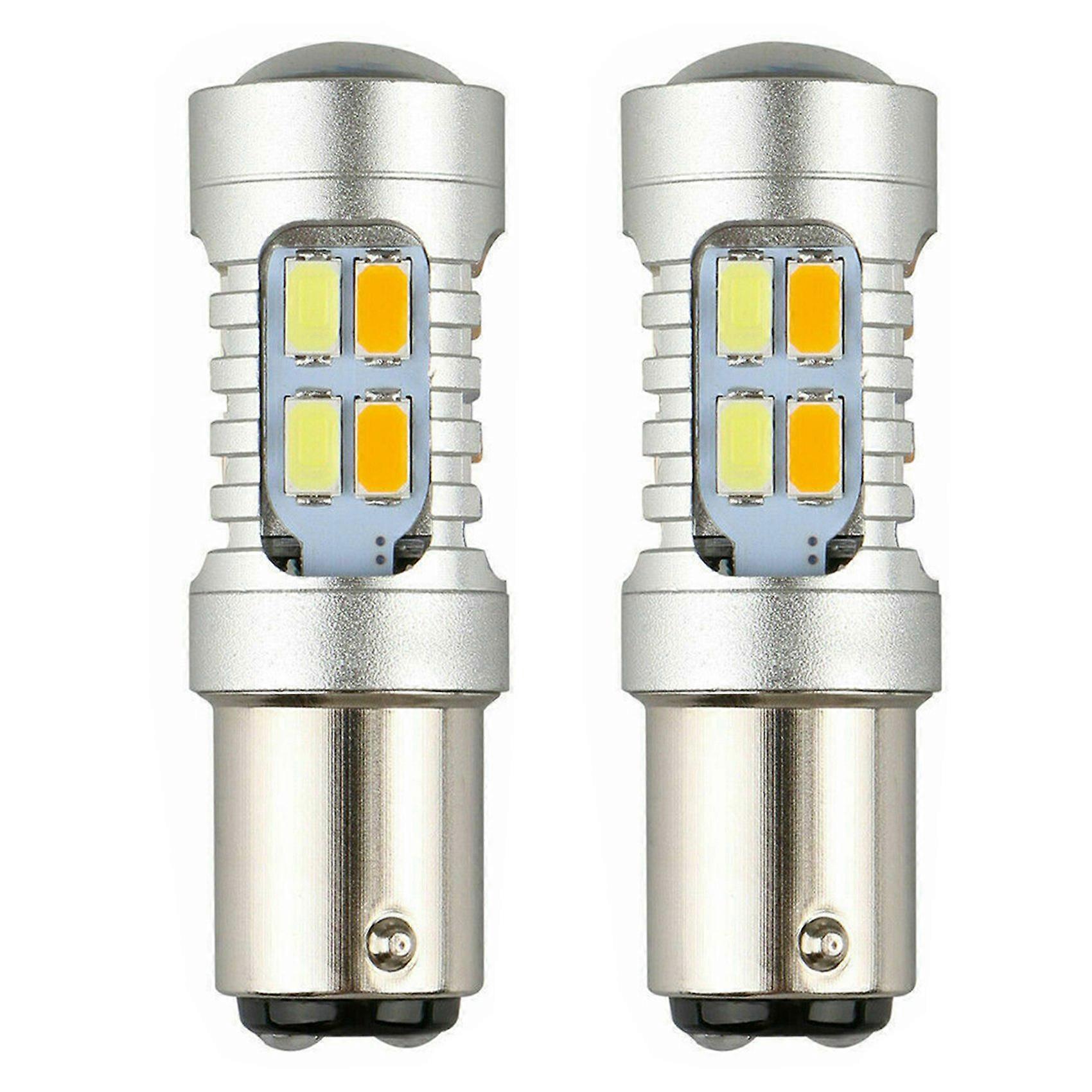 2er-pack Canbus-kompatible 1157 Bay15d P21/5w 5630 Led-lampen Für Autoblinker