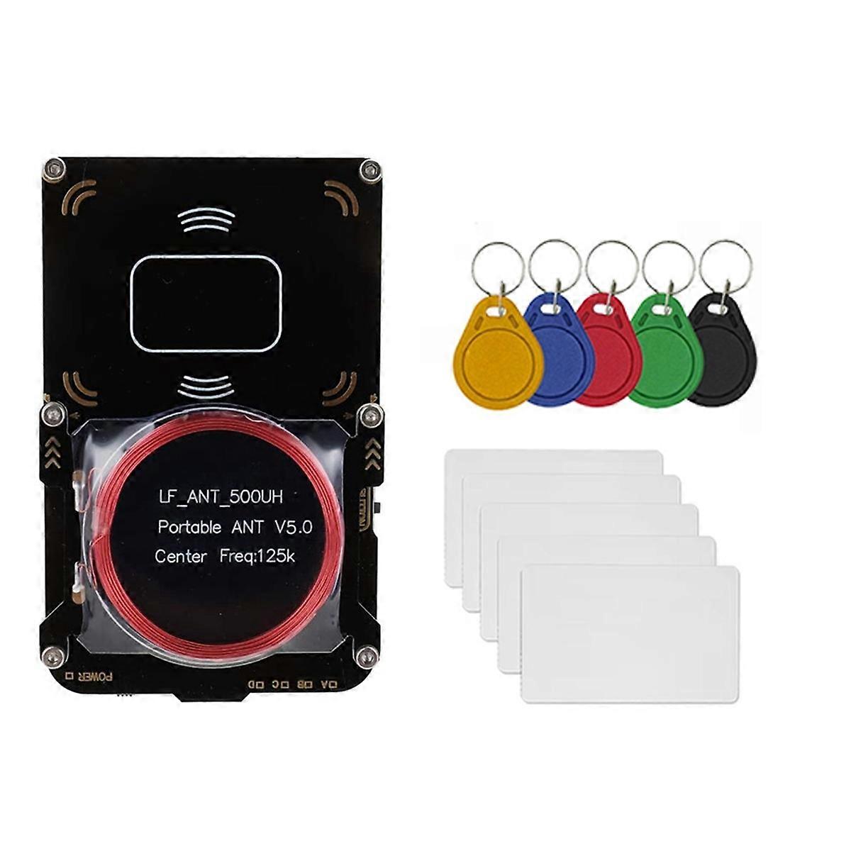 Proxmark3 Rfid-kartenleser + 5xuid-karten-/schlüsselanhänger-ic/id-rfid-schlüsselaufzeichnungsgerät Nfc 5.0-duplikator Smart-chip-programmierer/kopierer