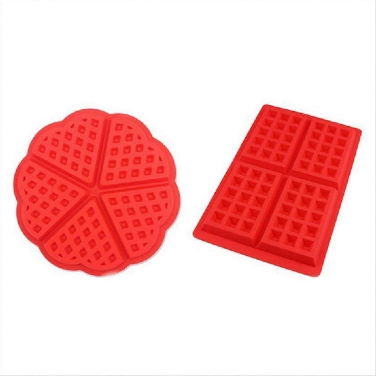 Silikon-waffelform (8 Stück) Für Kuchen Und Pralinen.