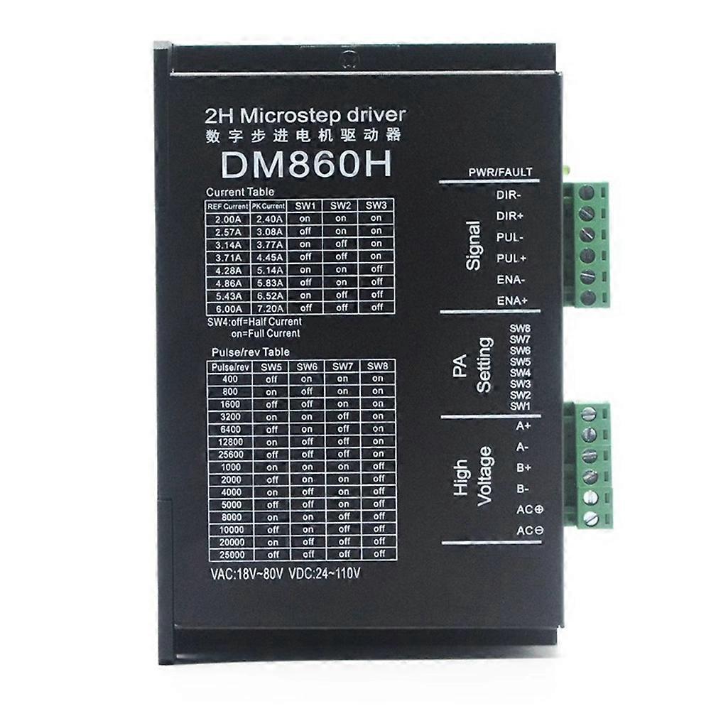 Microstep Drive Dm860h Dsp Typ 57/86 Digitaler Schrittmotorcontroller Mit Lüfter Für Dma
