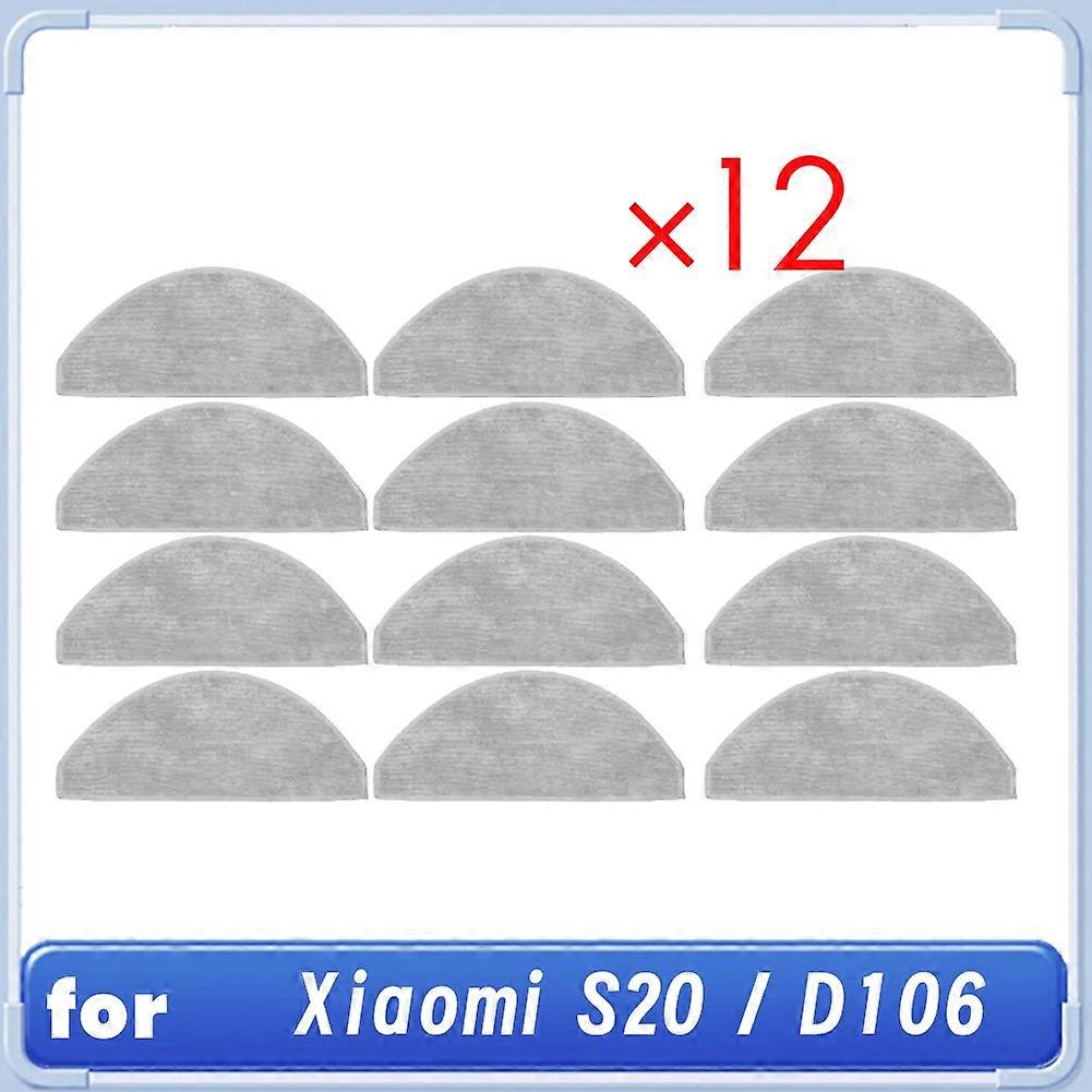 Packung Mit 12 Reinigungstüchern Für Xiaomi S20 / D106 Saugroboter (ersatzteile)