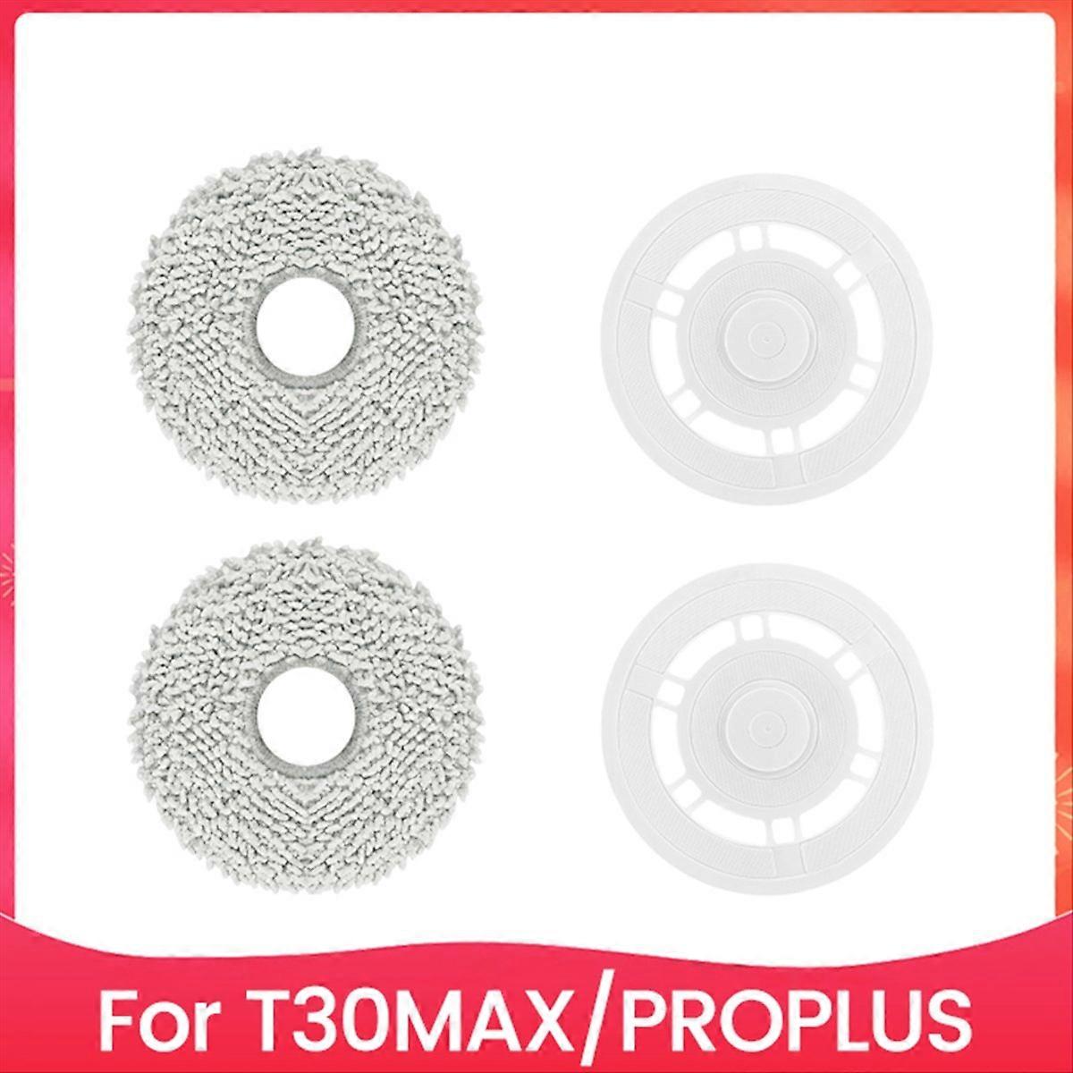 Reinigungspadhalter Für T30max/t30pro Plus Saugroboter - Ersatzteile (4 Stück)
