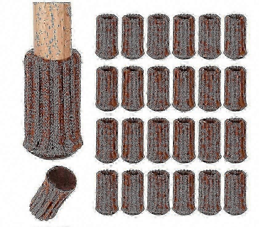 16er-pack Gestrickte Stuhlbeinschoner, Möbelsocken Zum Schutz Des Bodens