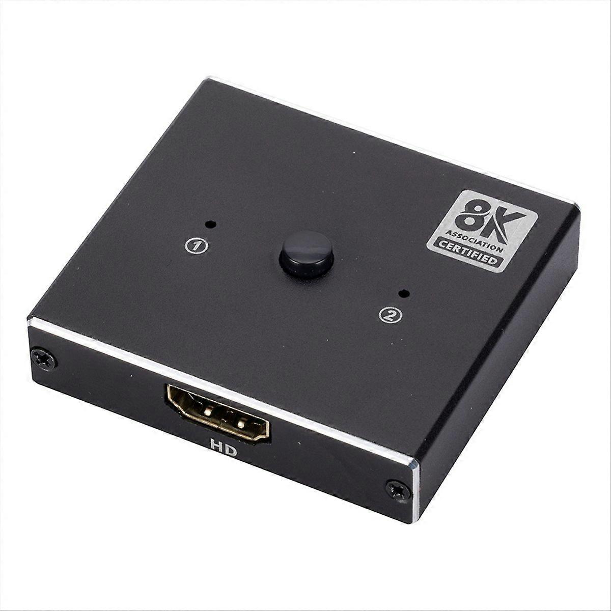 1x2/2x1 Bidirektionaler Schalter/splitter 8k 60hz Kompatibel - Kompatibler Adapter/schalterbox