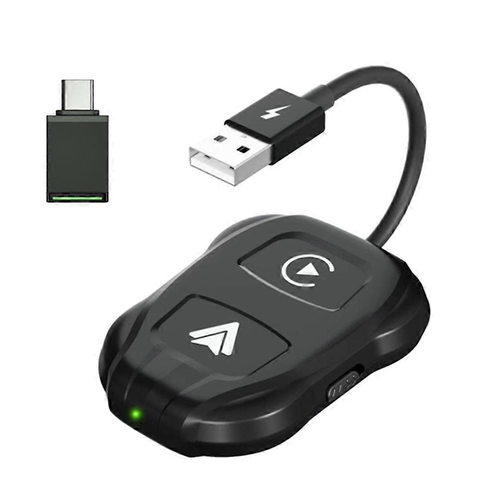2-in-1-wireless-adapter Für Carplay Und Android Auto Mit Intelligentem Wlan-dongle Zur Umwandlung Der Ursprünglichen Kabelverbindung In Eine Drahtlose Verbindung