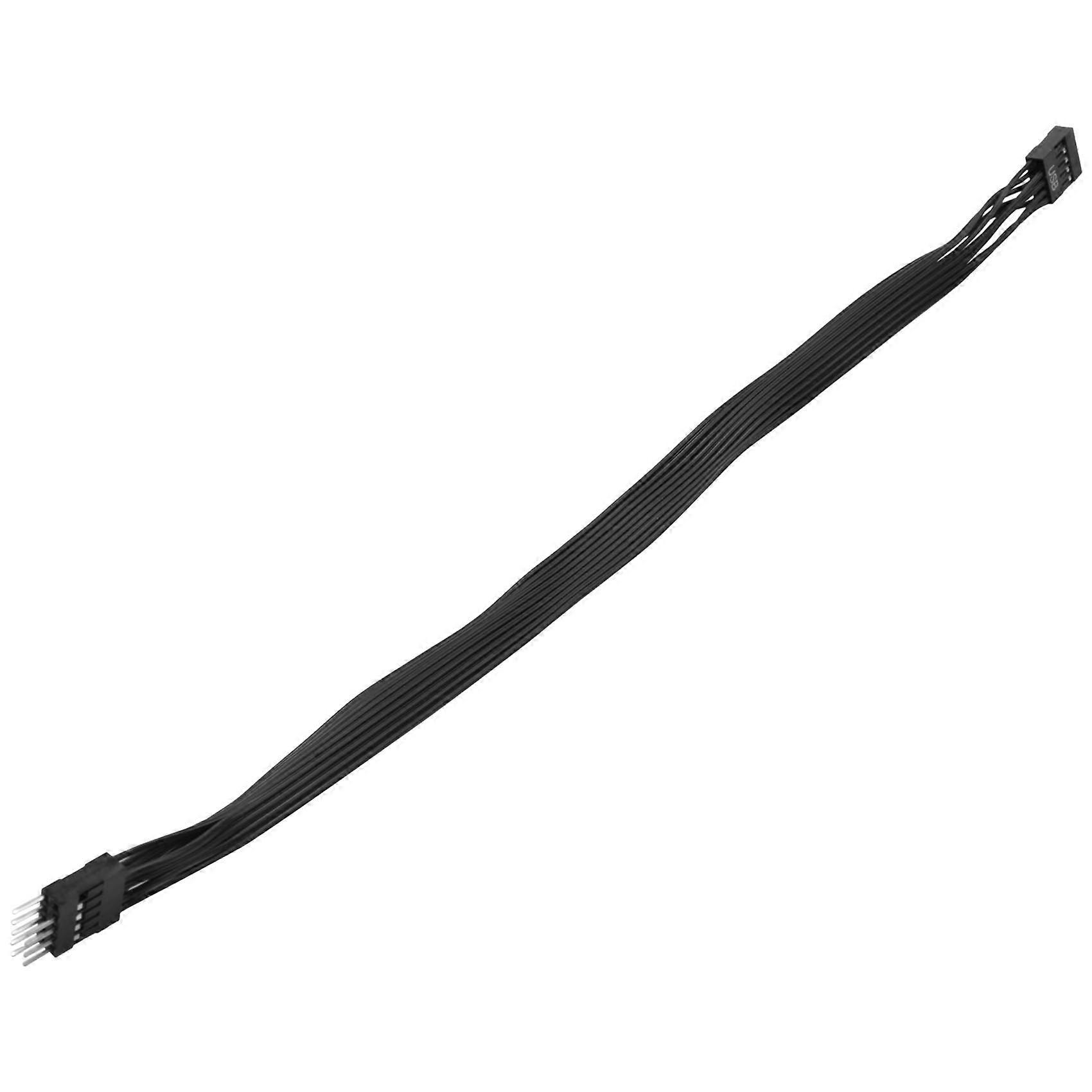 30 Cm Langes 9-poliges Usb 2.0-verlängerungskabel (stecker/buchse) Für Pc-selbstbauprojekte