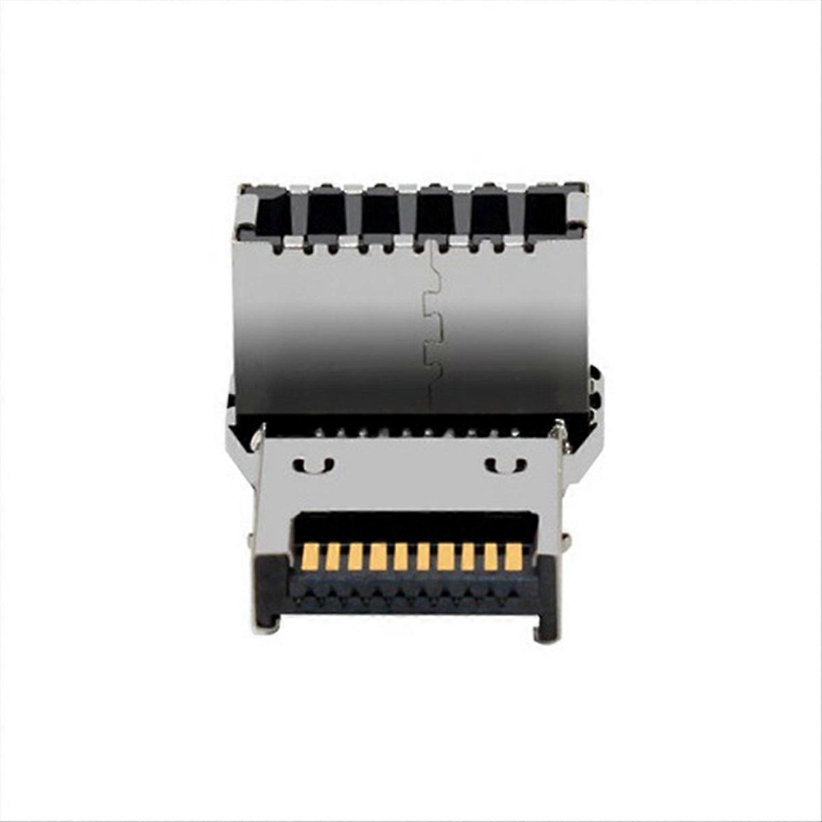 90-grad-usb-3.1-10g-typ-c-frontanschluss-konverteradapter Für Computer-motherboards (typ-e)