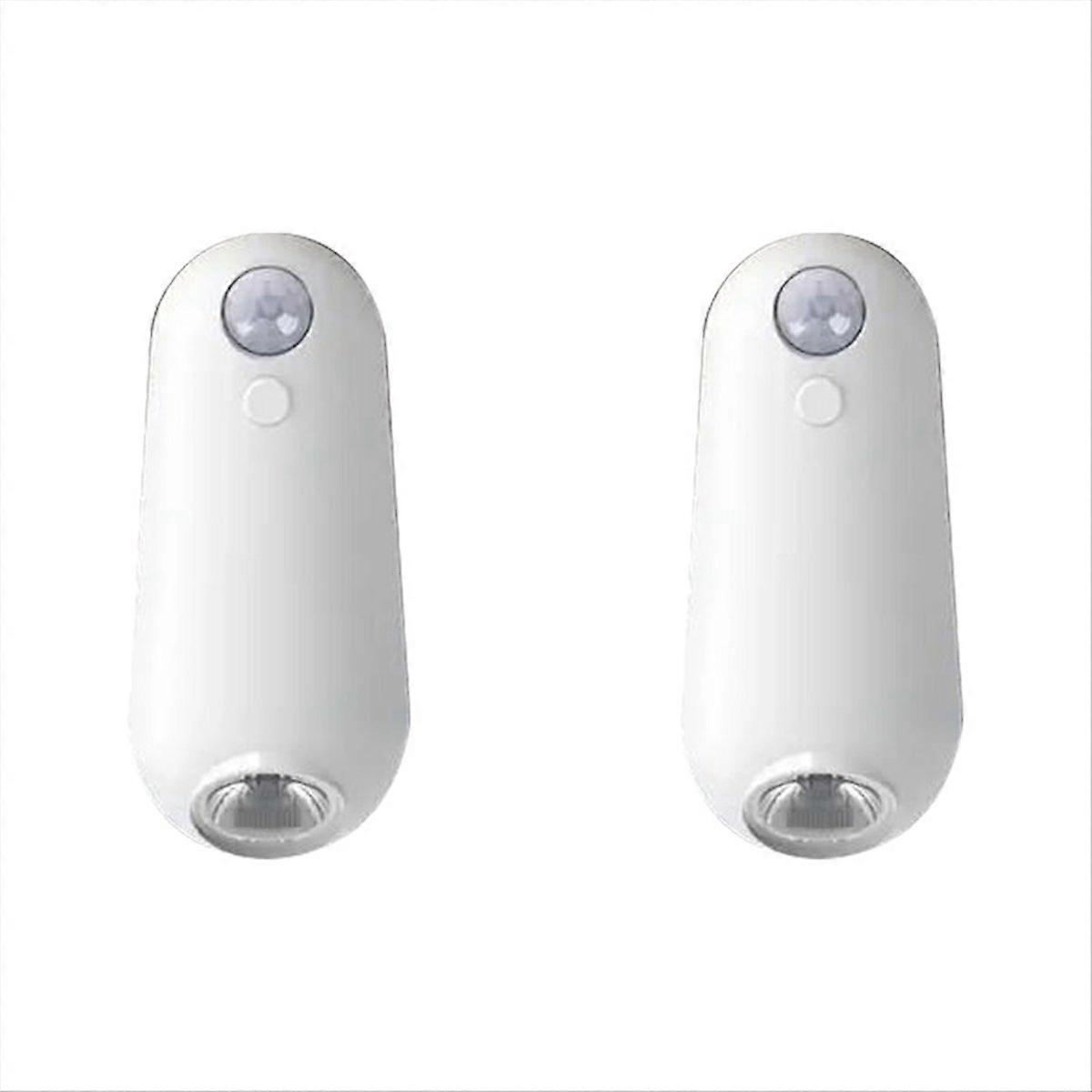 Led-nachtlicht Mit Bewegungsmelder Für Badezimmer, Toilette Und Treppenhaus, 8 Farben, Kabellos, Wiederaufladbar, Wasserdicht.