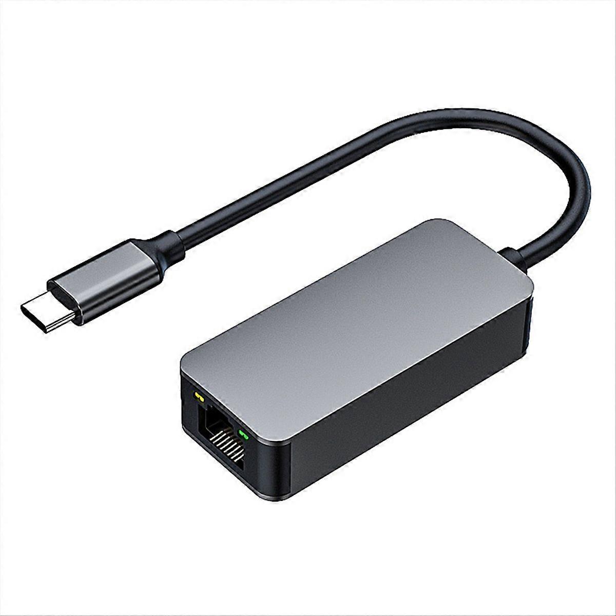 Gigabit-ethernet-adapter (2500 Mbit/s) Typ-c Auf Rj45, Netzwerkkarte, 2,5-gigabit-ethernet-konverter, Lan-hub Für Windows 8.1/10/11
