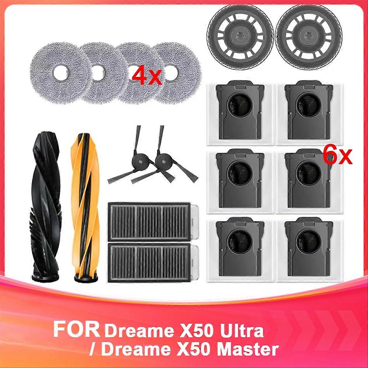 Ersatzteile Für X50 Ultra / X50 Master / L50 Pro Ultra / V50 Ultra: Hauptseitenbürste, Filter Und Reinigungsbeutel