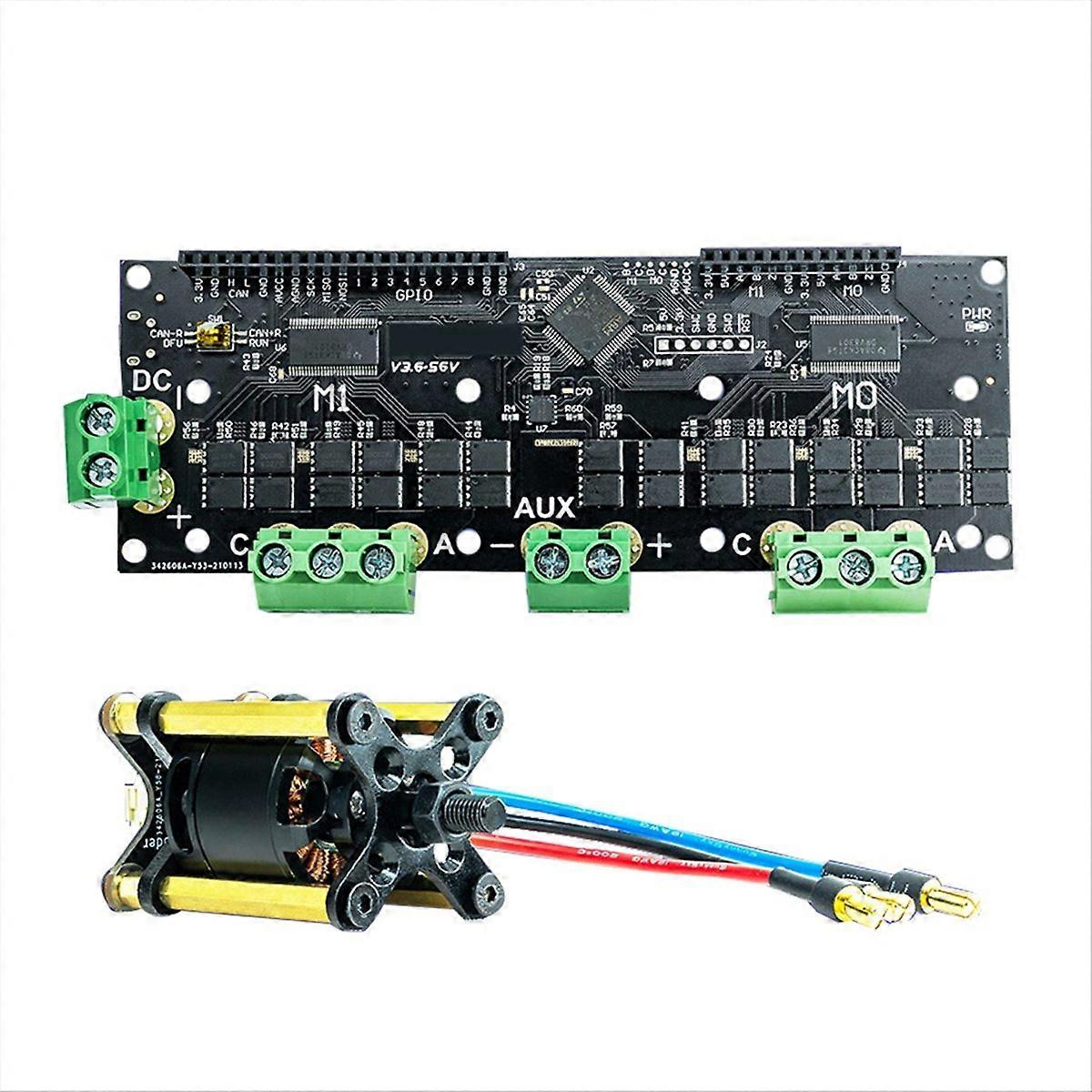 Hochpräzise Foc 56v Mks Xdrive V3.6 Dual-bldc-servomotor-steuerplatine Basierend Auf Odrve V3.6-kits
