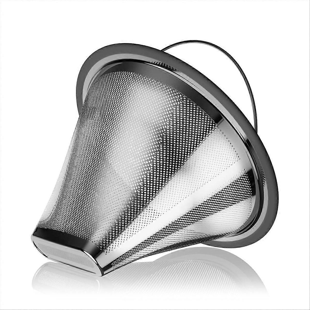 Kaffeefilter Aus Edelstahl Für Kbgv-kaffeemaschinen Und Andere Geräte. Wiederverwendbarer Doppel-kaffeefilter.