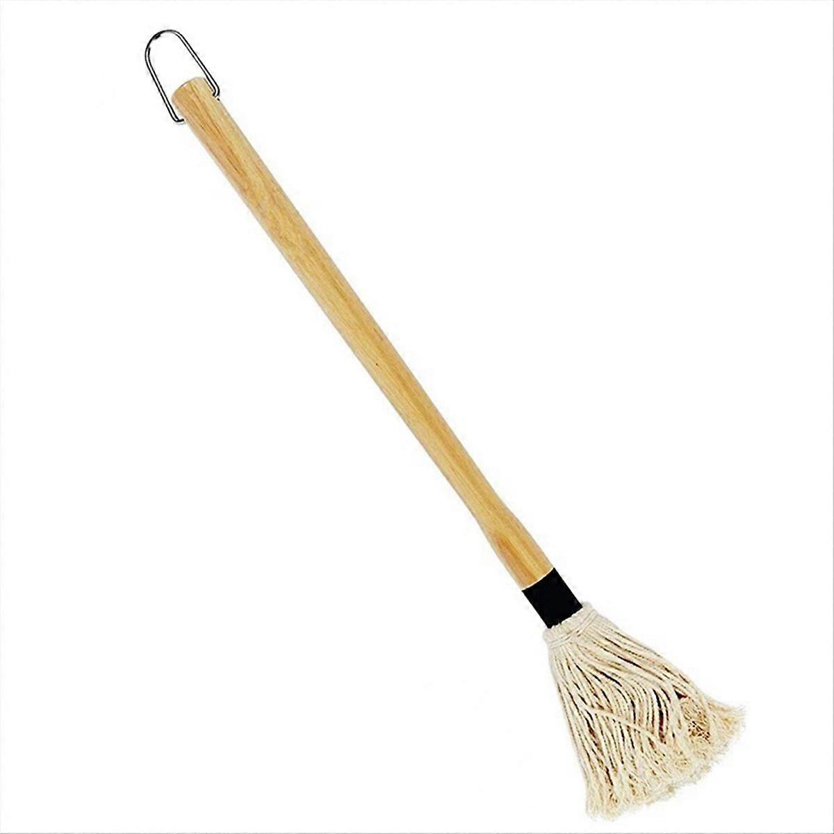 Baumwollbesen Für Den Grill, Holzstiel, Reine Baumwolle