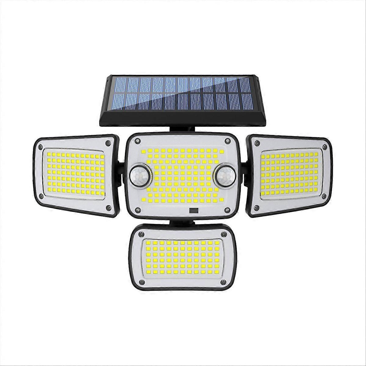 Solar-led-außenleuchte Mit Bewegungsmelder Und 3 Beleuchtungsmodi, Wasserdicht, Für Garten Und Terrasse.