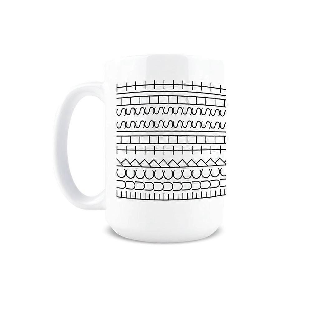 Kaffeetasse Mit Versteckter Botschaft, 44 Cl Keramiktasse