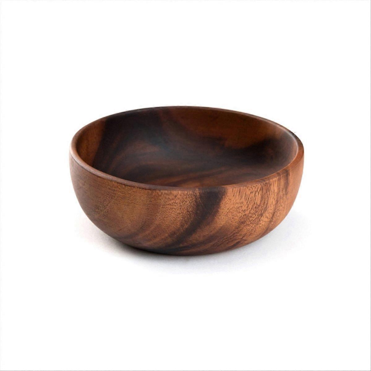 Salatschüssel Aus Holz, Runde Dessertständer, Serviertabletts, Suppenschüssel F
