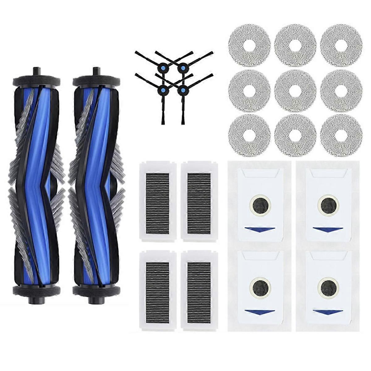 Zubehör Für Den Debot N30 Omni / N30 Pro Omni Saugroboter: Hauptseitenbürste, Hepa-filter, Tuch, Staubbeutel (ersatzteilset).