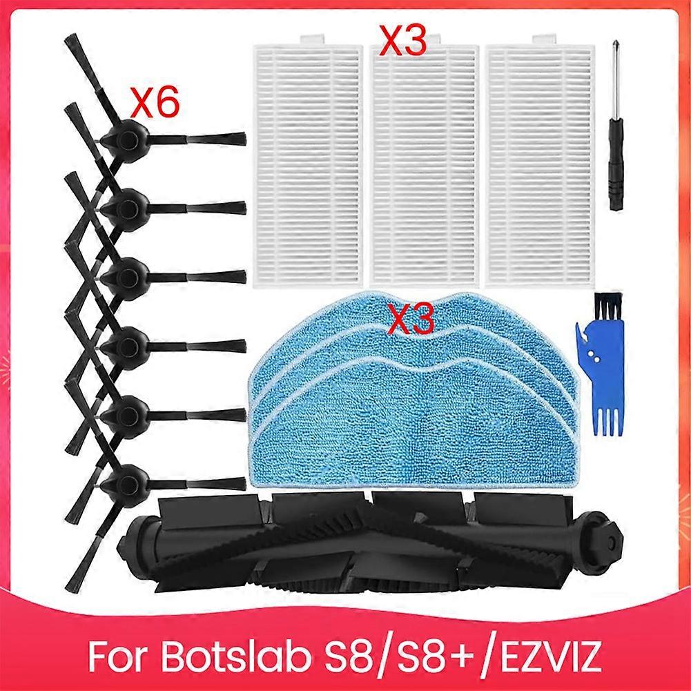 Ersatzteilset Für Botslab 360 S8/s8+ Und Ezviz Saugroboter: Bürsten Und Filter