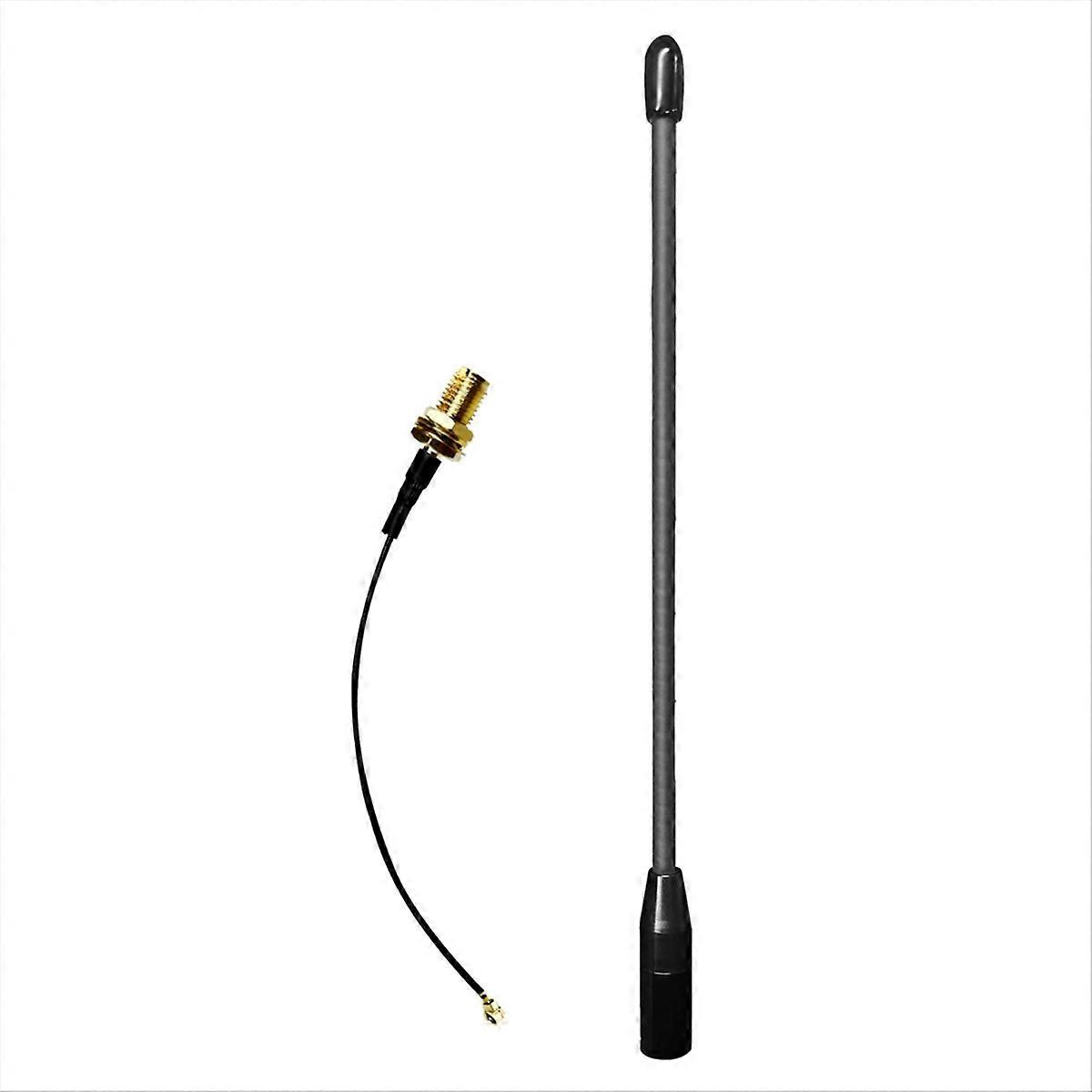 Flexible Wlan-antenne Mit Sma-stecker, Mission Figure, Datenübertragung, Hohe Verstärkung 10 Dbi, Halow Wlan-peitschenantenne Mit Adapterkabel A