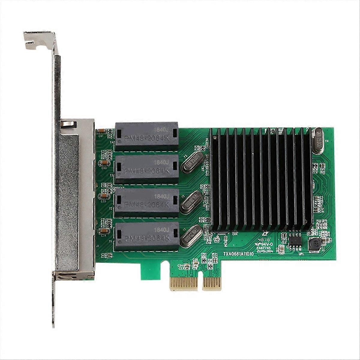 Gigabit-pci-e-netzwerkkarte Mit 4 Ports, Rtl8111h Pci-e-chip, 1000 Mbit/s, Rj45