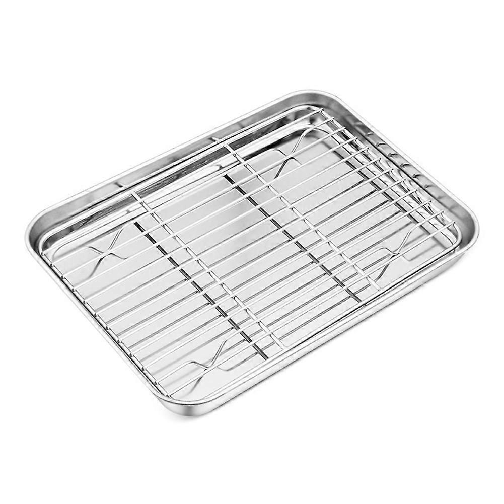 Grillplatte Aus Edelstahl Mit Herausnehmbarem Kühlrost, Grillplatte, C
