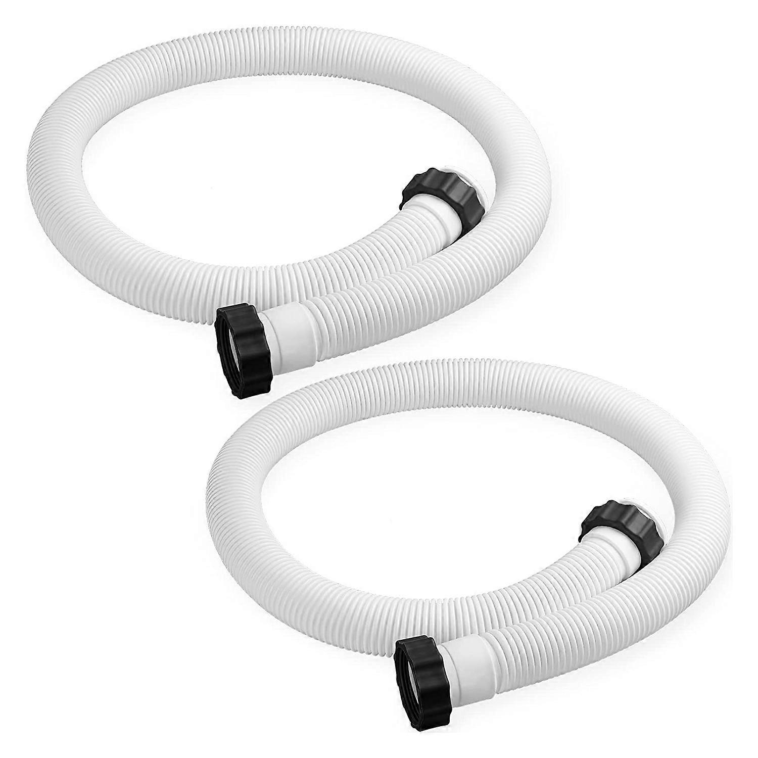 Packung Mit 2 Ersatzschläuchen Für Die Intex 29060e Poolpumpe, 1,5 Zoll Durchmesser, 59 Zoll Länge.