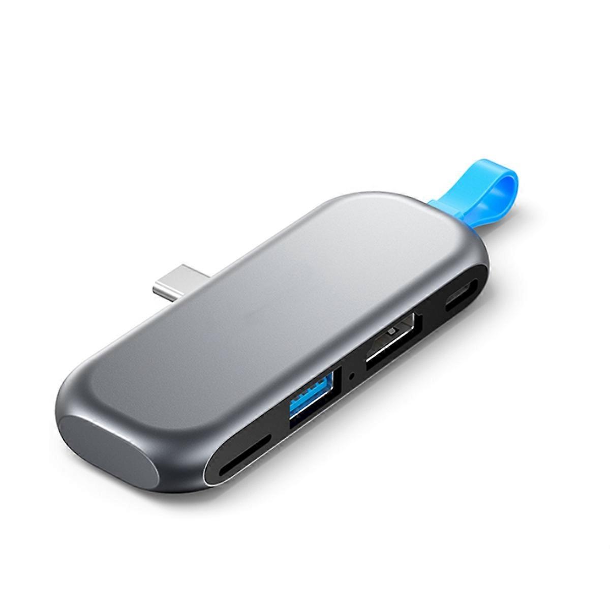 Ventions 4-in-1 Dockingstation Mit Usb 3.2 Gen2 Hub, 4k 60hz Pd-kompatibel Und 100w Ladegerät
