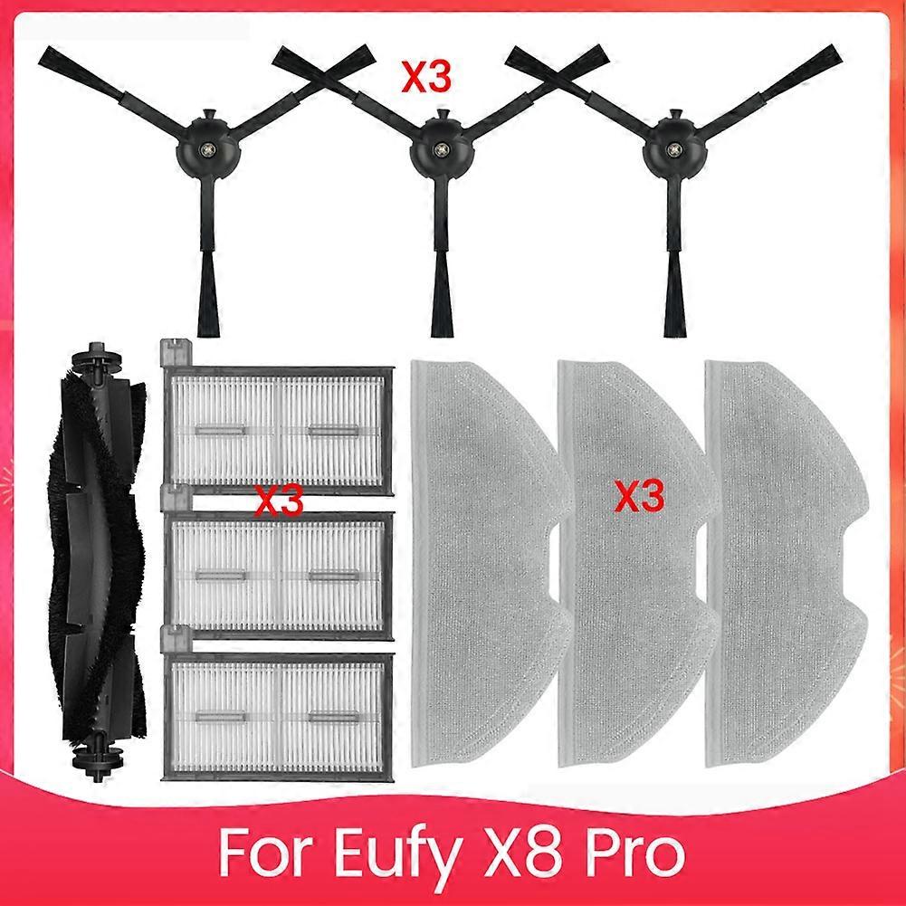 Ersatzteile Für Den Eufy X8 Pro Saugroboter: Hauptbürstenfilter, Reinigungstücher Usw.