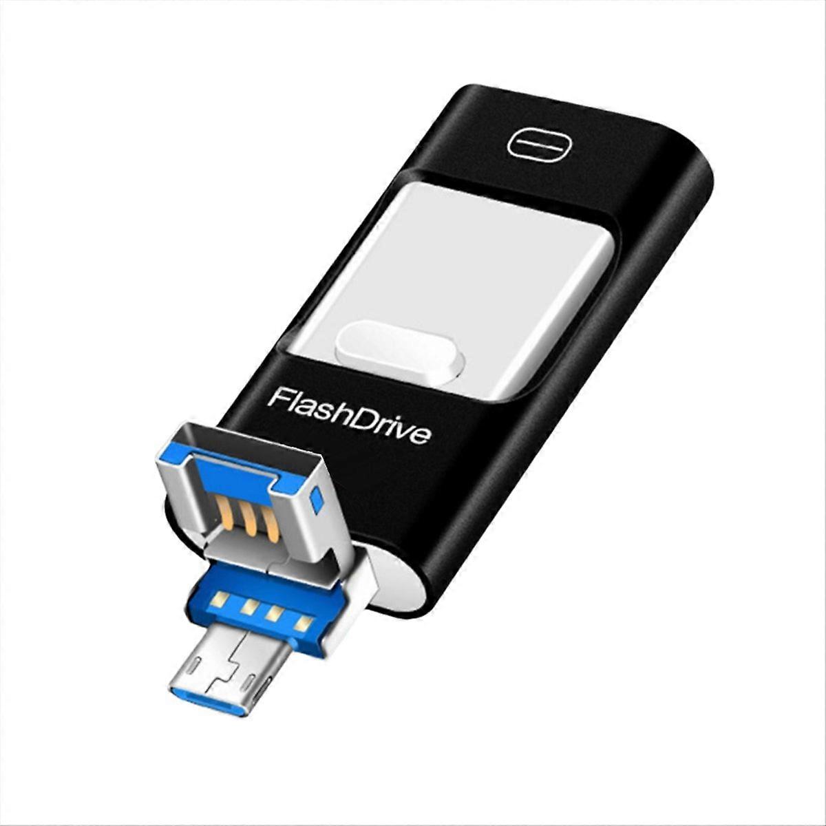 3-in-1 Usb-stick Für Handy/tablet/android/computer/laptop/pc (128 Gb)