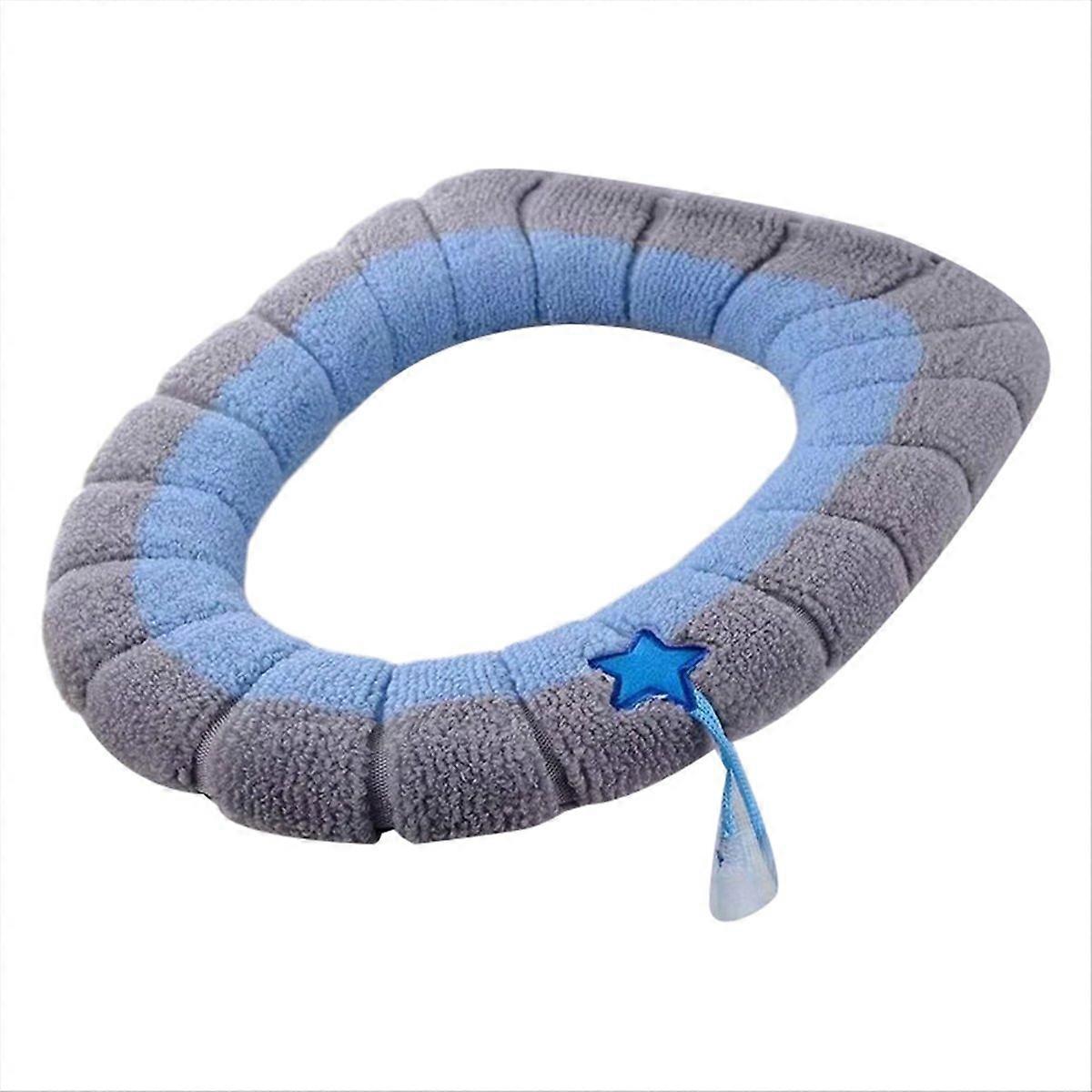 Universelle, Tragbare, Weiche, Waschbare Und Dicke Toilettensitzmatte Für Den Winter, Mit Zubehör B