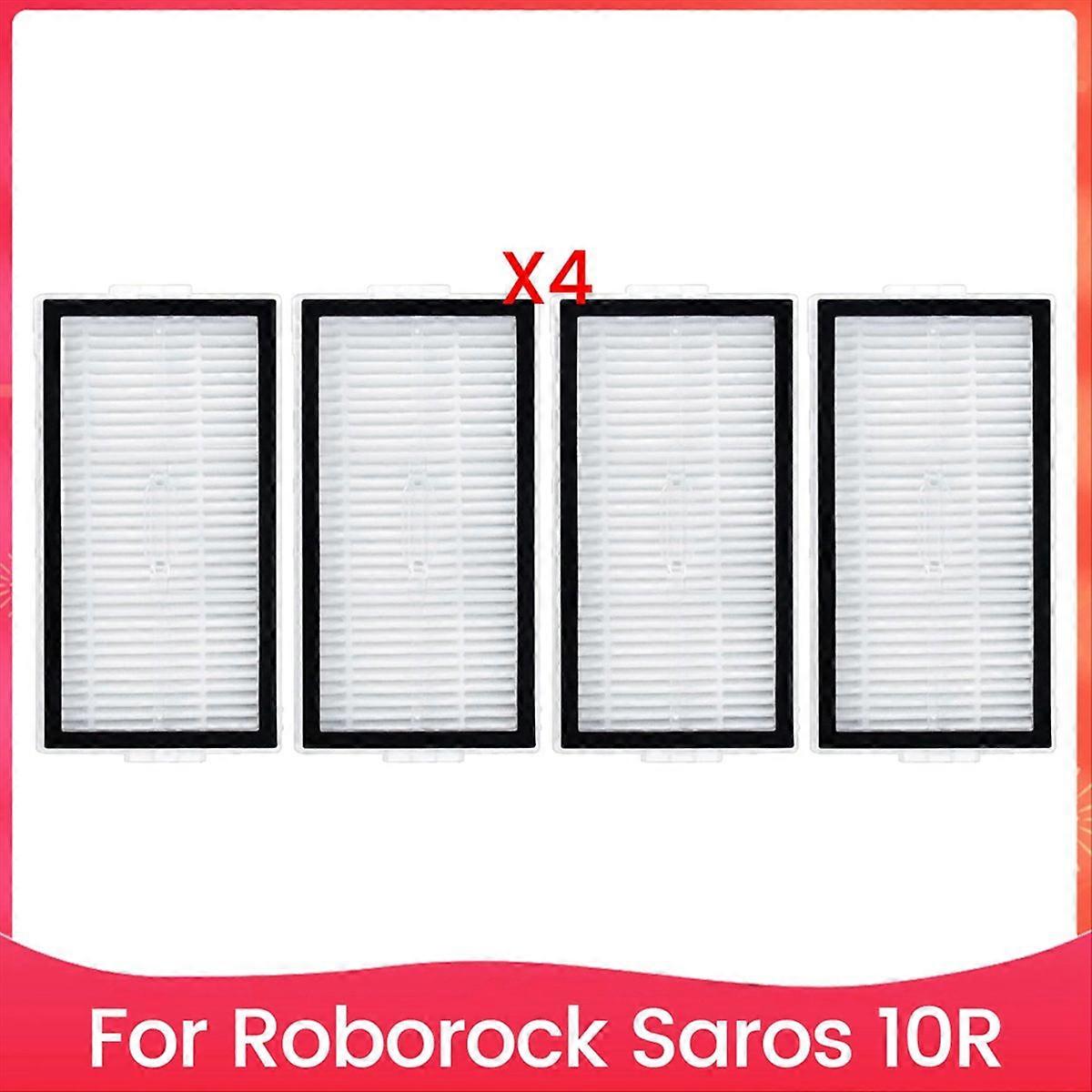 4er-pack Ersatz-hepa-filter Für Den Saugroboter Saros 10r