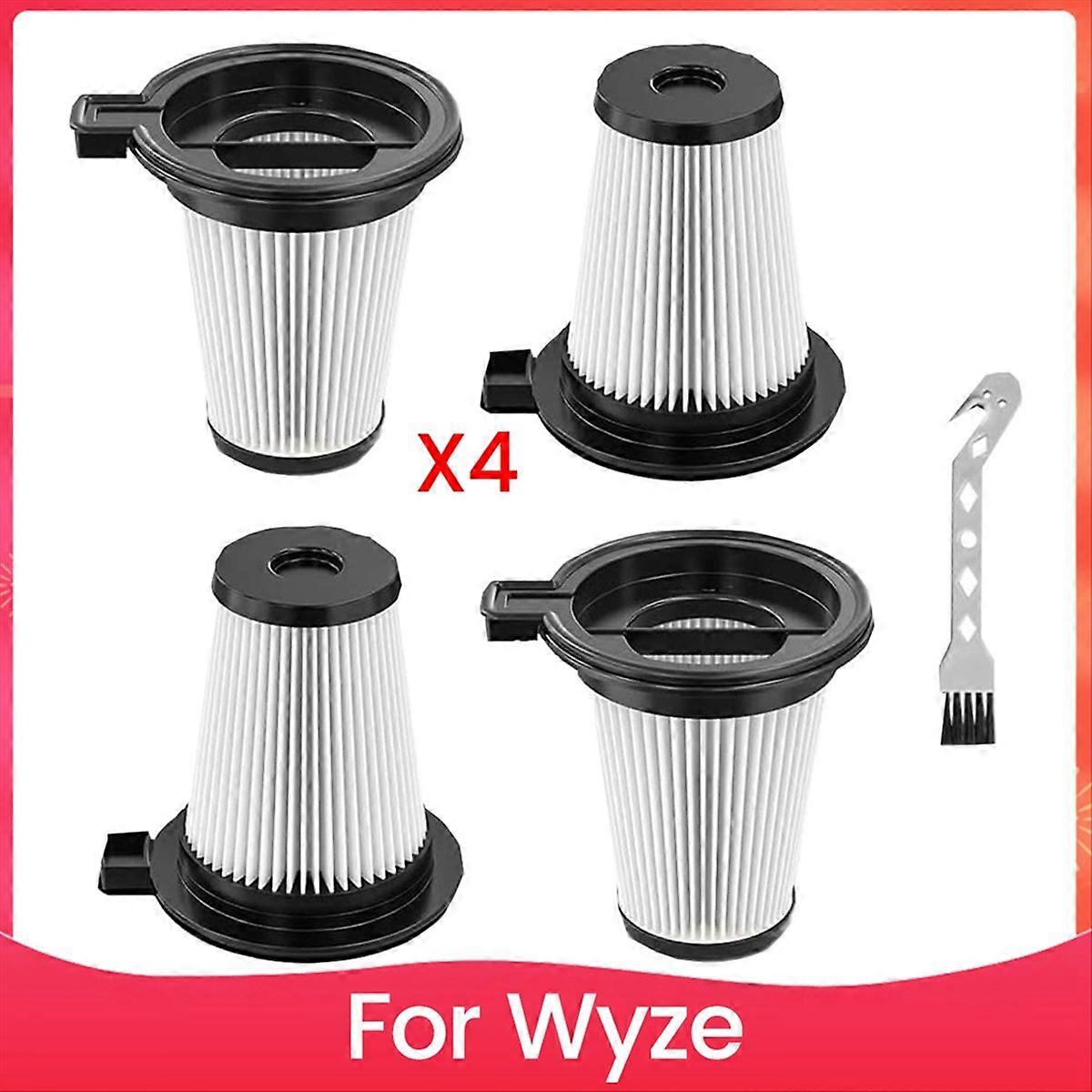 Zubehörset Für Akku-staubsauger: Ersatzfilter (4 Filter Und 1 Reinigungsbürste).