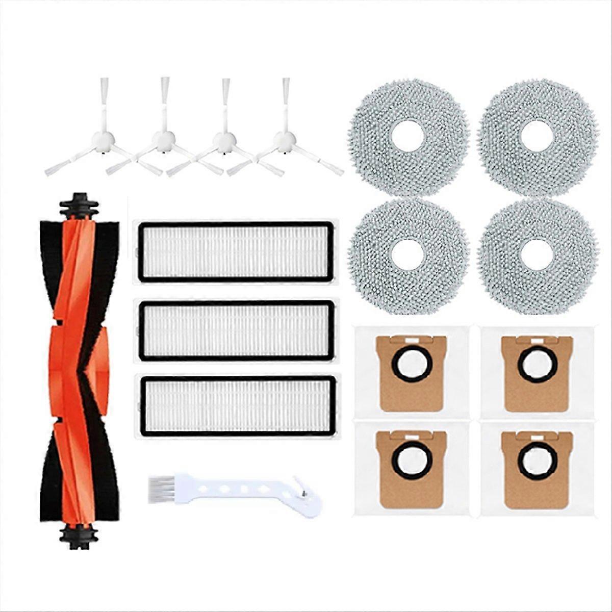 Hauptseitenbürste Für Den Saugroboter X20+/x20 Plus, Hepa-filter, Reinigungstuch Und Staubbeutel