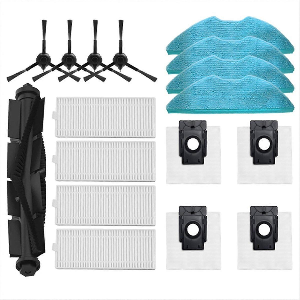 Staubbeutel Mit Hepa-filter Und Hauptseitenbürste Für Rv10 / Rv10 Plus / Rv20 / Rv20 Plus / Rv30 / Rv30 Plus Wischmopp