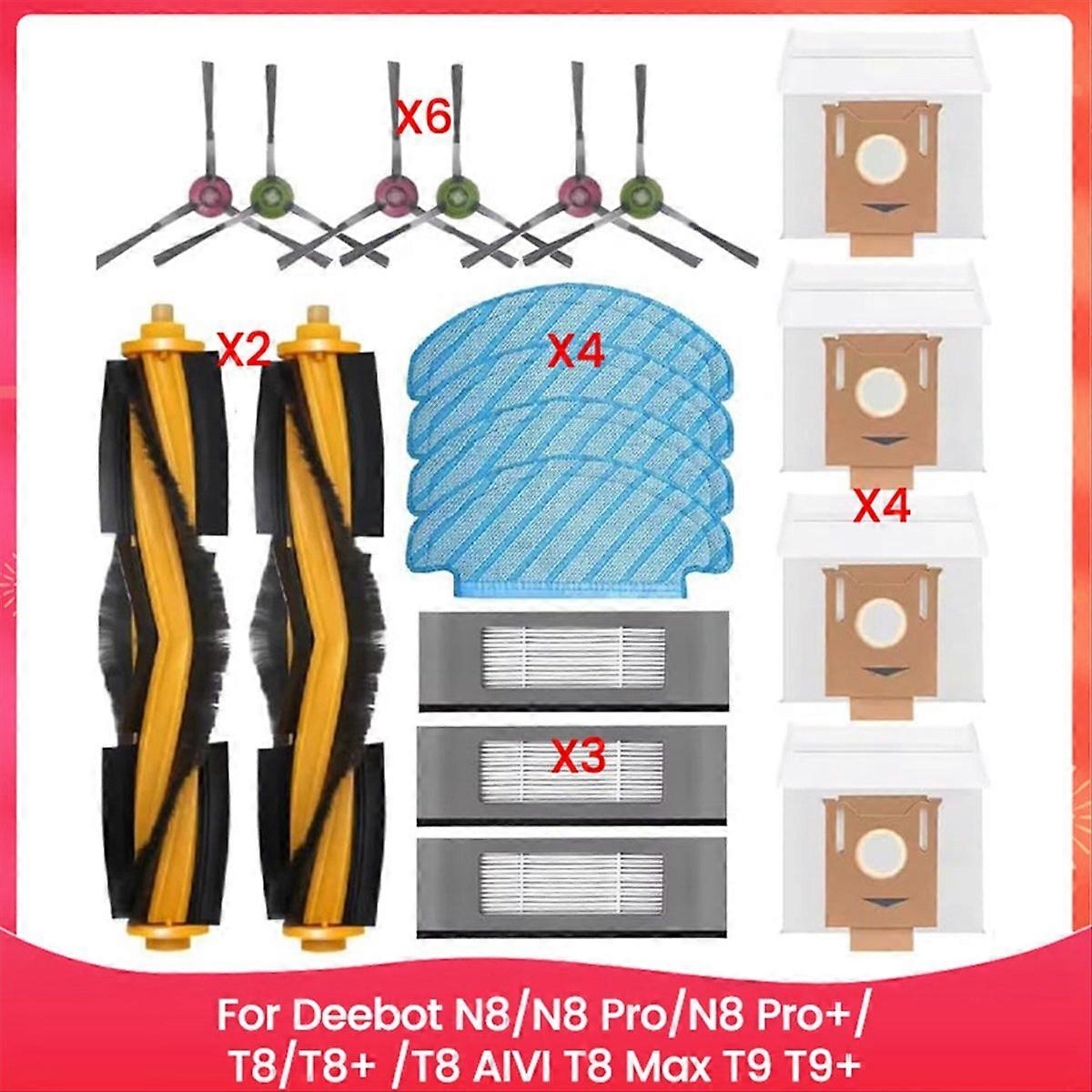 Zubehör Für Die Saugroboter N8, N8 Pro, N8 Pro+, T8, T8+, T8 Max Und T9: Bürstenfilter