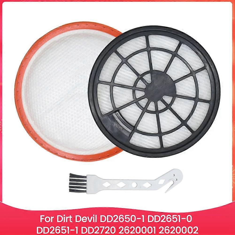 Filterset Für Dirt Devil Saugroboter Dd2650-1, Dd2651-0, Dd2651-1, Dd2720, 2620001, 2620002 – Reinigungswerkzeug Für Ersatzteile