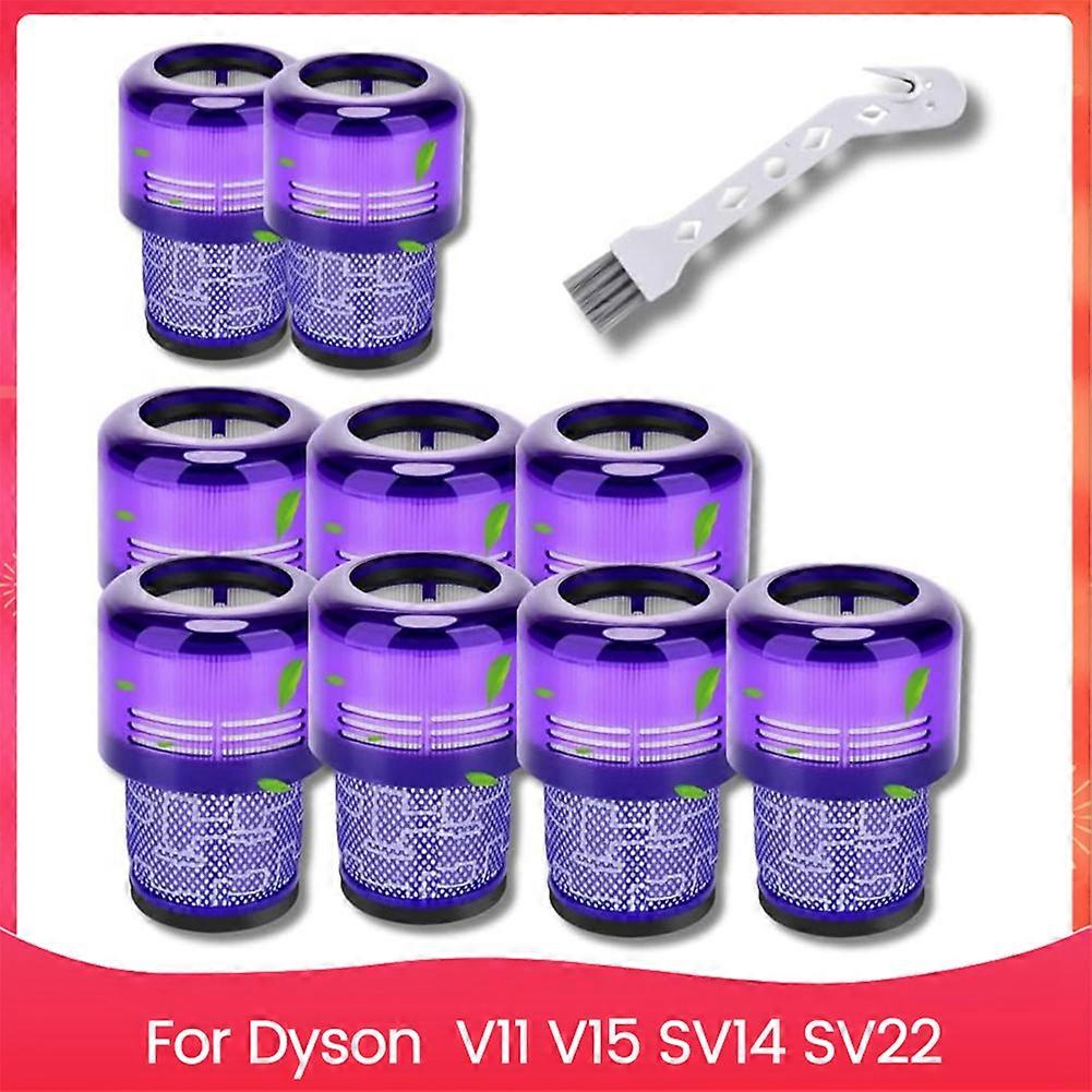 Packung Mit 9 Ersatzfiltern Für Staubsauger Der Modelle V11, V15, Sv14 Und Sv22. Entspricht Der Teilenummer 970013-02.
