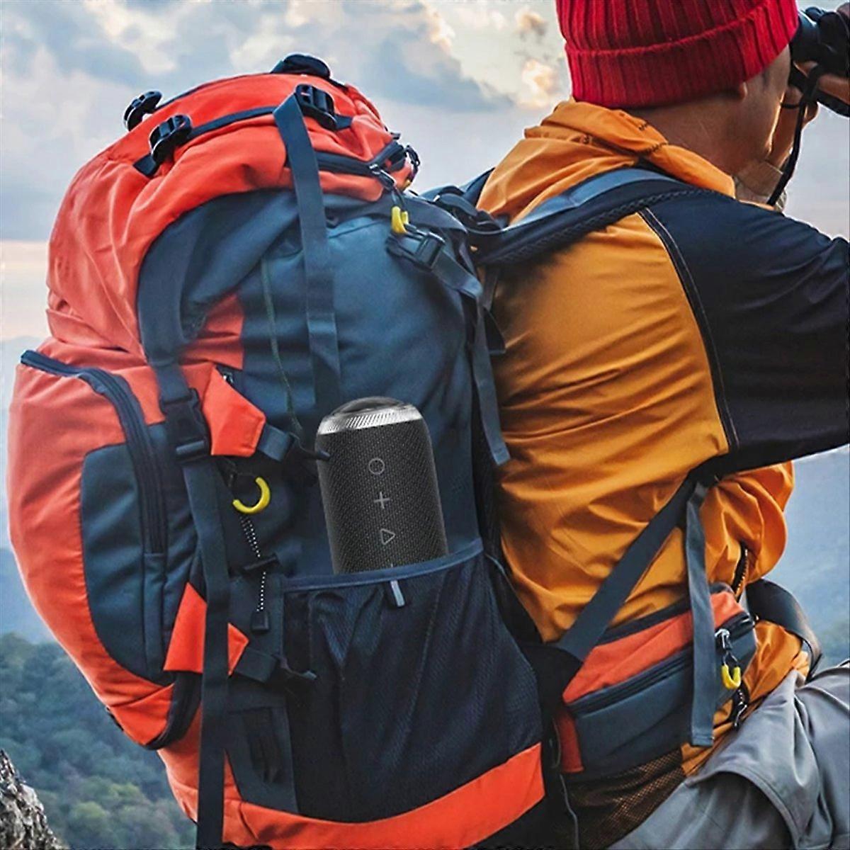 Kabelloser 360°-stereo-bluetooth-lautsprecher, Wasserdicht, Mit Farbiger Umgebungsbeleuchtung, Ideal Für Camping Und Outdoor-aktivitäten. Mit Integriertem Subwoofer.