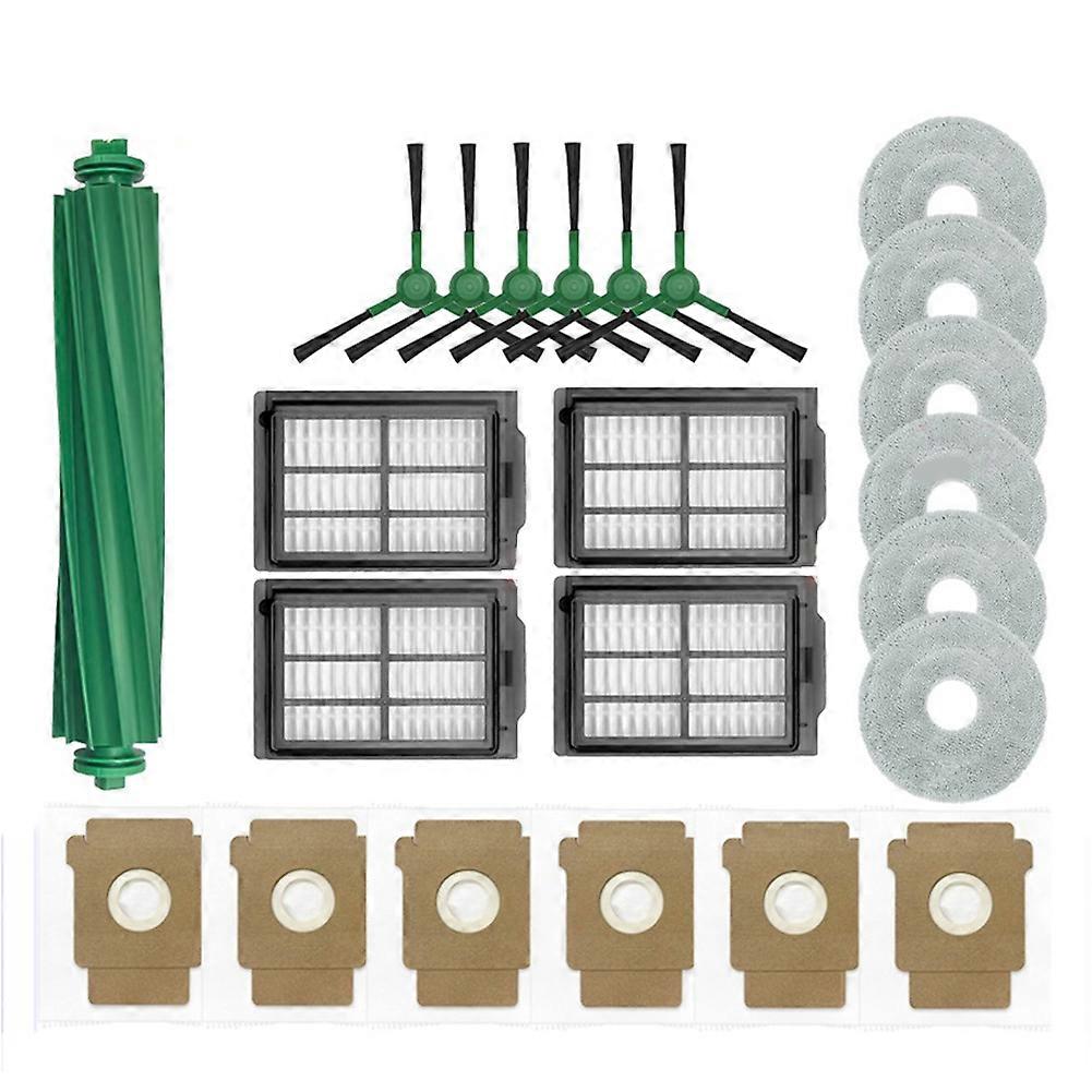 Ersatzteile Für Die Modelle Plus 405 Combo / 505 Combo: Hauptbürste, Hepa-filter, Reinigungstuch, Staubbeutel Und Zubehör
