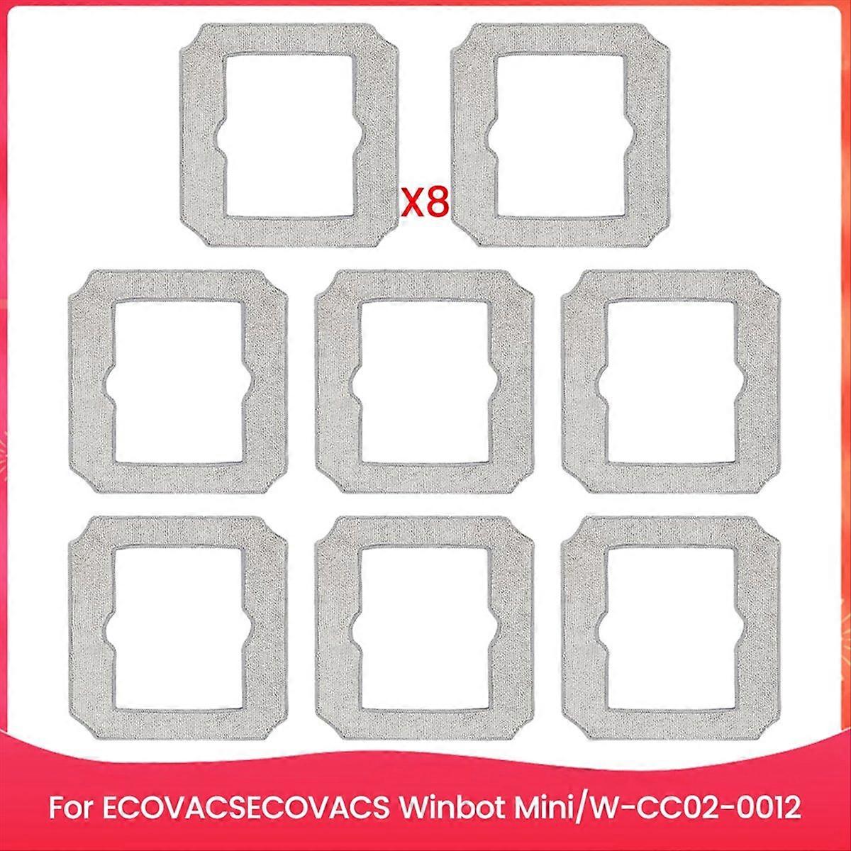 Waschbare Reinigungspads Für Winbot Mini, Ersatzpad W-cc02-0012, Zubehör Für Saugroboter