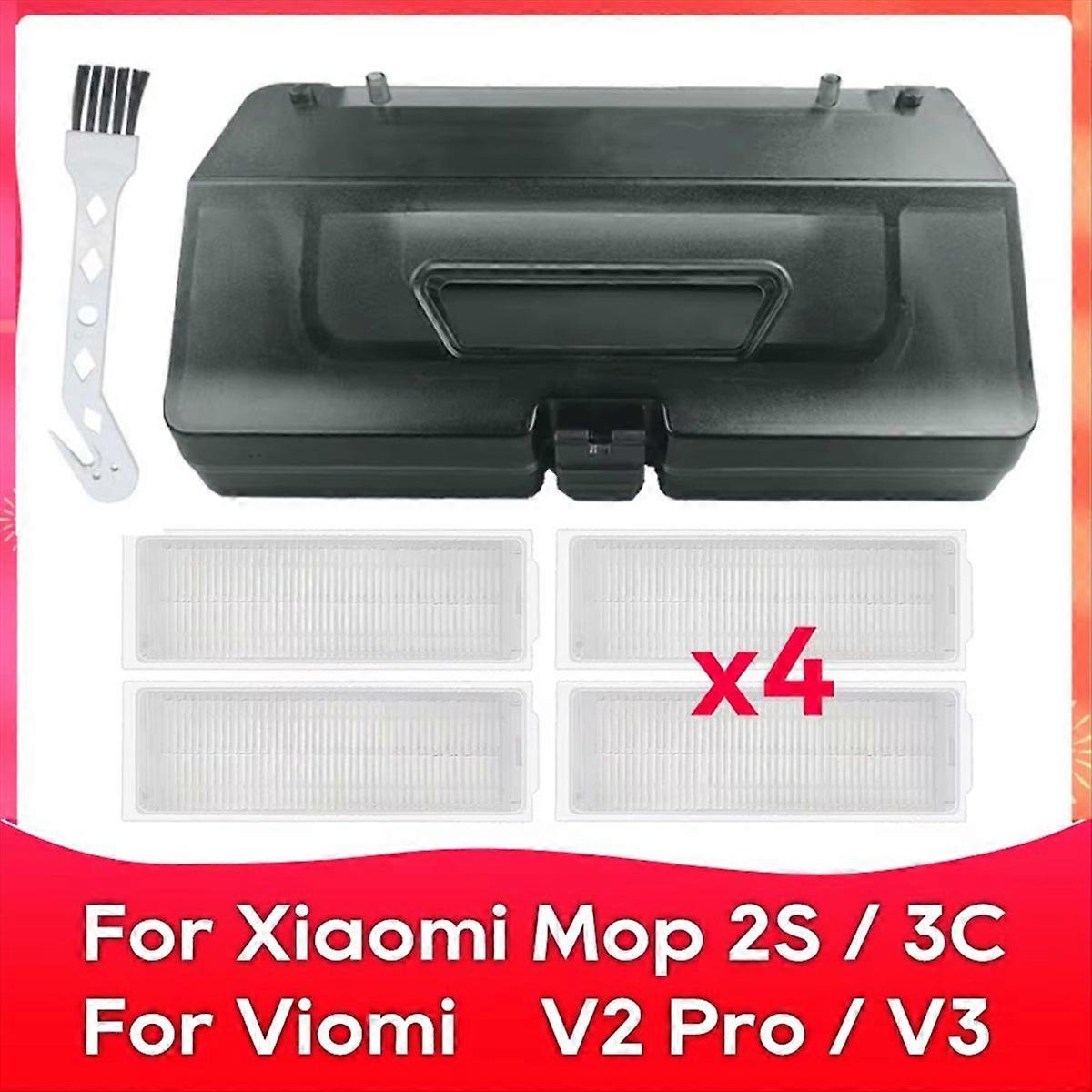 2-in-1 Wassertank Und Staubbehälter Für Die Saugroboter Mop 2s, Mop Pro Styj02ym, S10, S12, 3c, V2 Und V3 (zubehör)