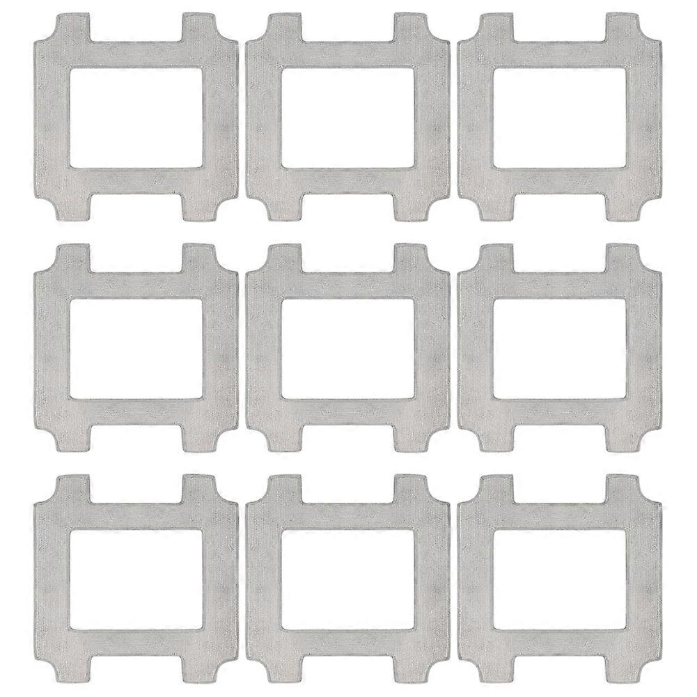 Packung Mit 9 Ersatzreinigungstüchern Für Ecovacs Winbot W2s/w2s Pro Saugroboter, Reinigungstuchzubehör