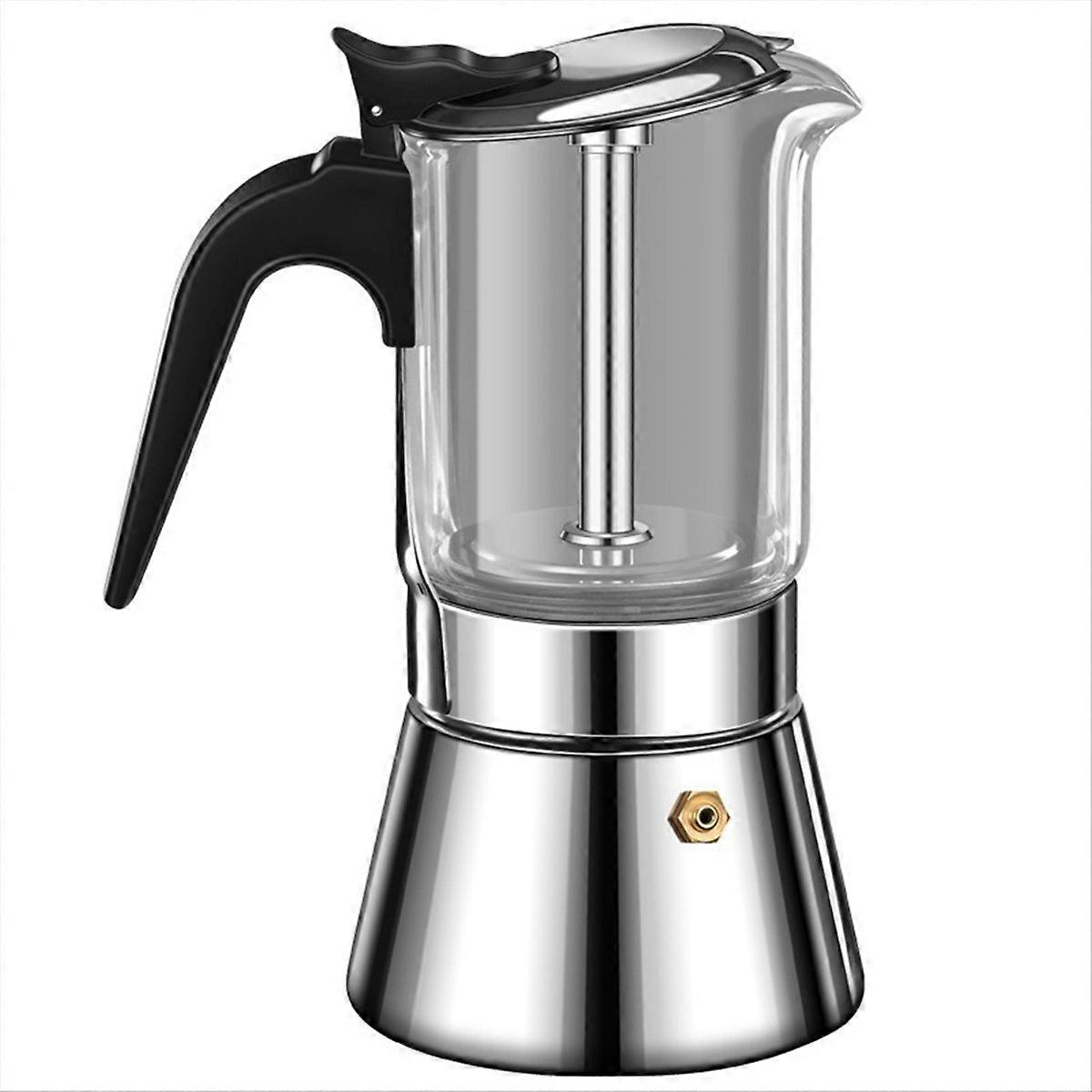 Italienische Kaffeemaschine Mit Doppelventil, 160 Ml, Tragbare Kaltbrüh-kaffeemaschine, Espressomaschine