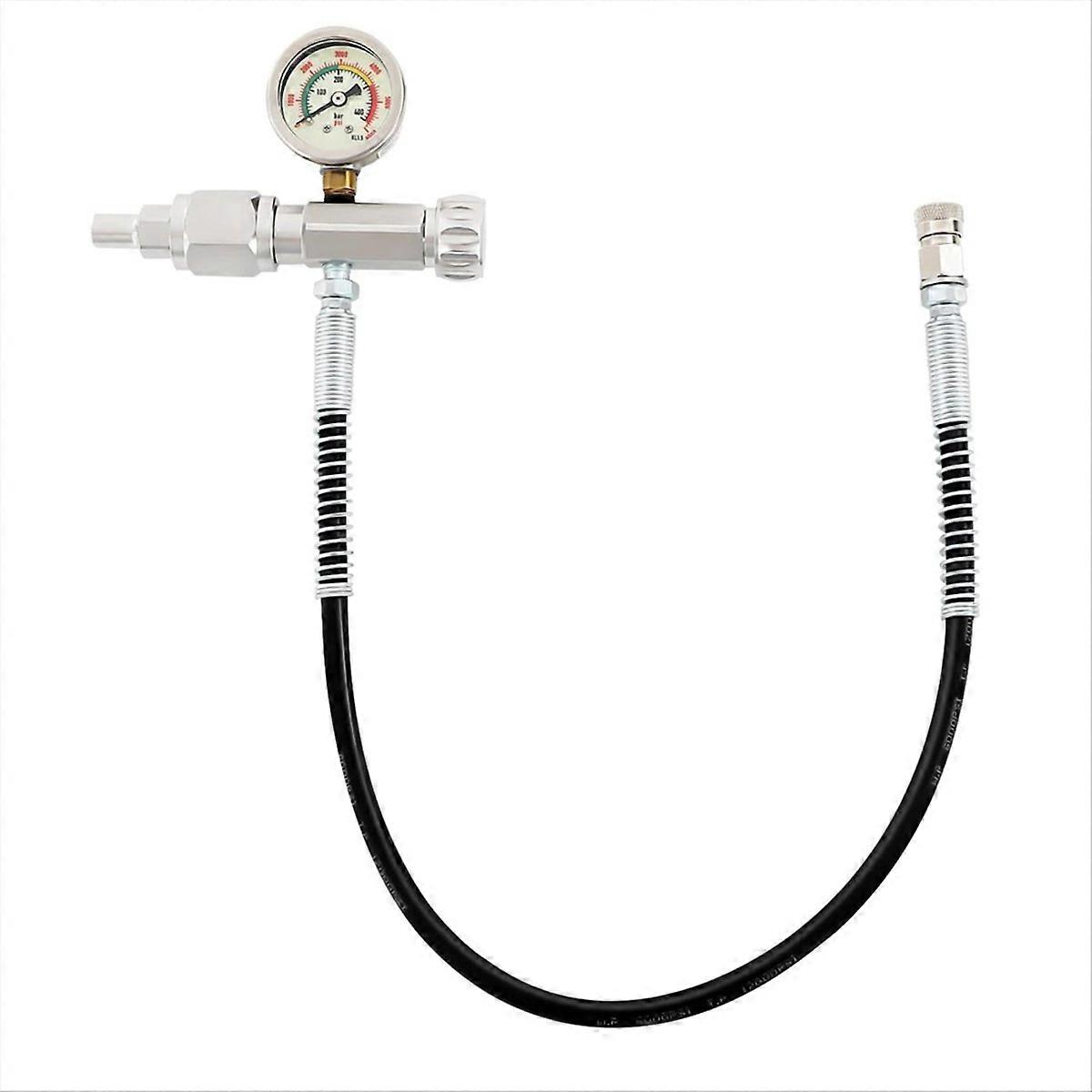 4500 Psi Luftfülladapter Mit Manometer, Füllventil Für Tauchgasflaschen, Kompatibel Mit Allen Gasflaschen.