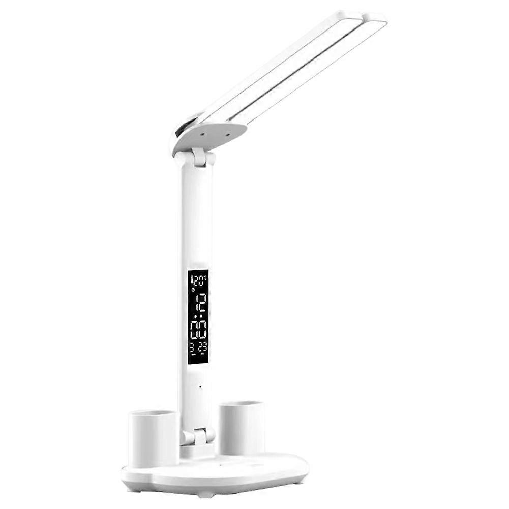 Doppelseitige Schreibtischlampe Mit 40 Leds, Einfache Leselampe, 3200 Mah Akku, Ideale Nachttischlampe Zum Lernen