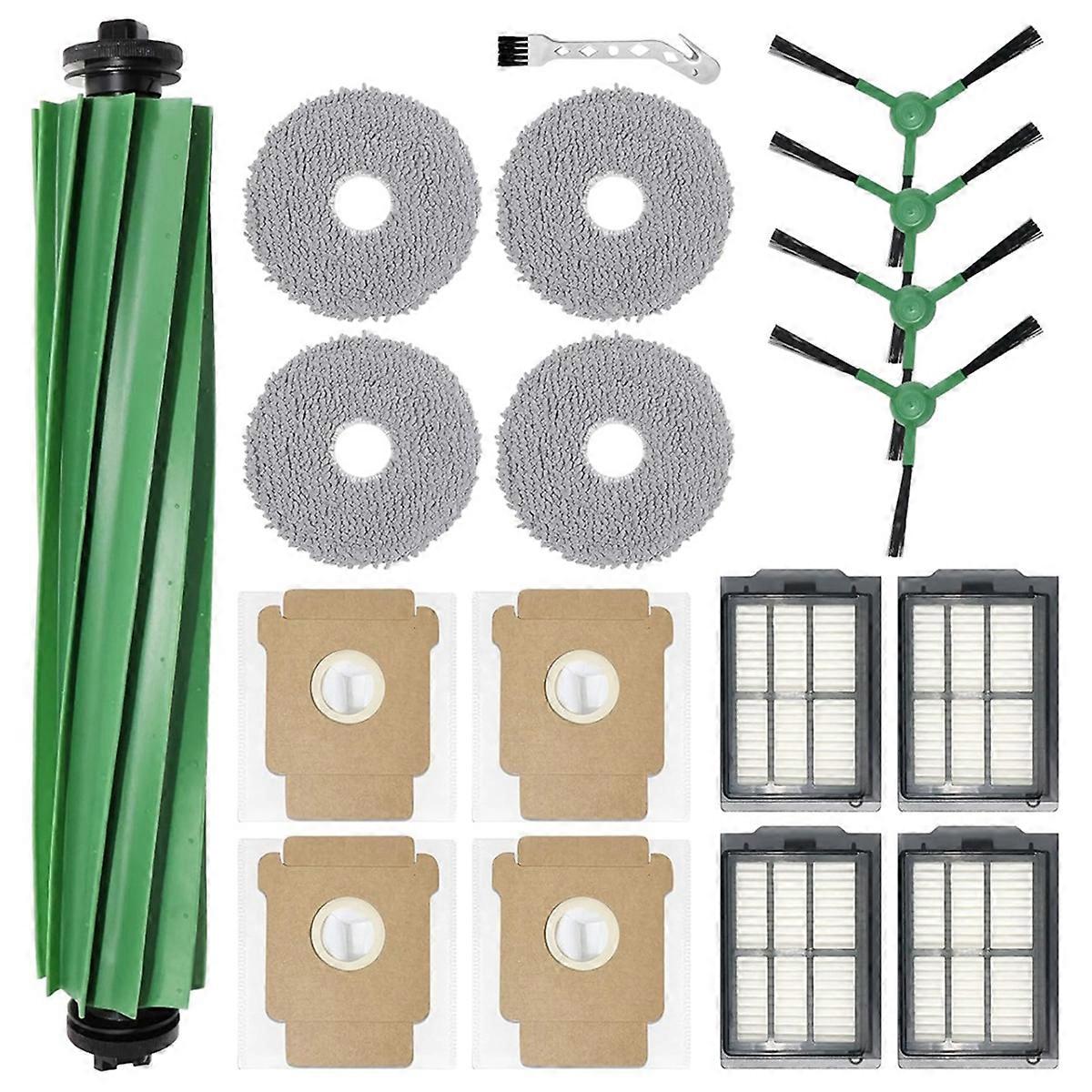 Zubehörset Für Saugroboter Plus 405 Und 505: Hauptbürste, Hepa-filter, Reinigungstuch, Staubbeutel