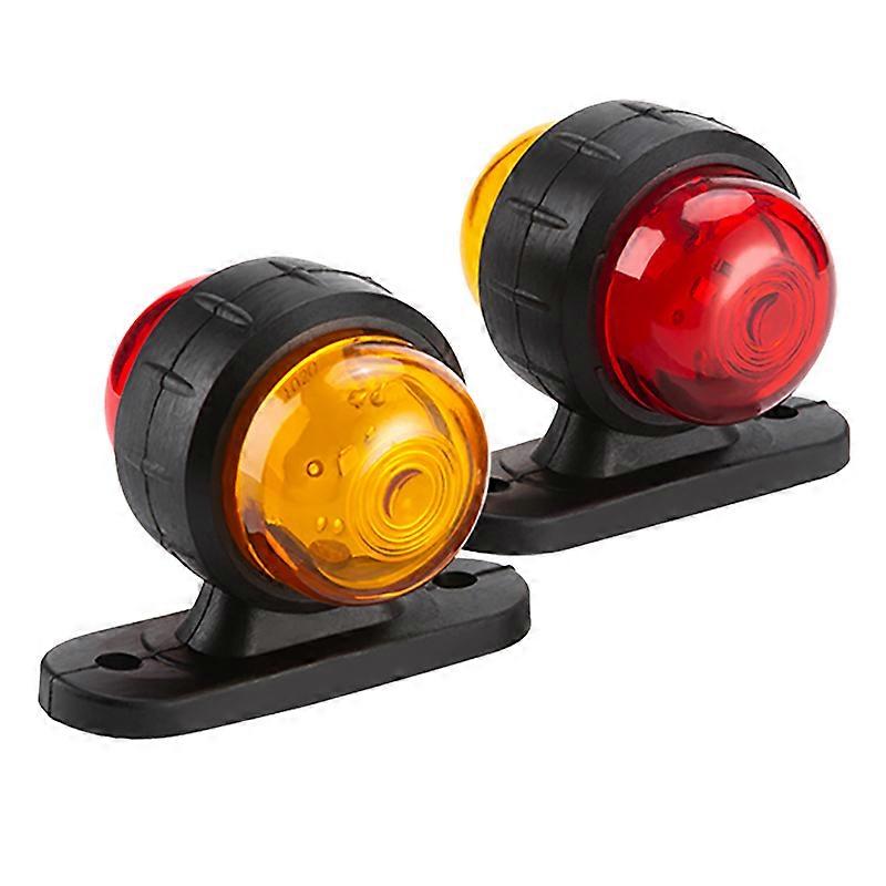 Set Mit 2 1224v Kontur-kontrollleuchten Für Auto, Anhänger, Lkw Oder Wohnmobil