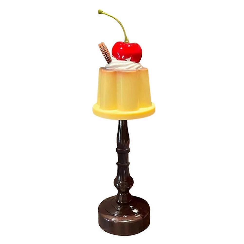 Diese Puddingförmige Led-nachttischlampe Ist Ideal Für Schlafzimmer, Bar Oder Jeden Anderen Raum. Sie Schafft Eine Ruhige Atmosphäre Zum Einschlafen Und Ist Ein Perfektes Geschenk Für Kinder.