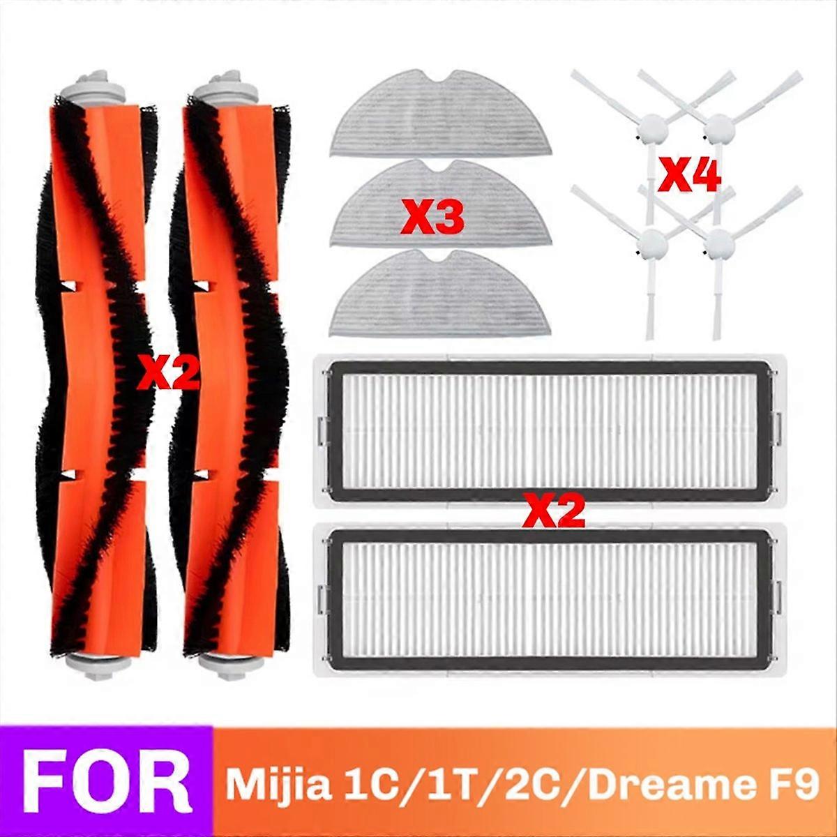 Ersatzteile Für Den Saugroboter Mi 1c 2c 1t Stytj01zhm F9: Rotierende Bürste, Hepa-filter Und Ersatzteile Für Den Staubsauger.