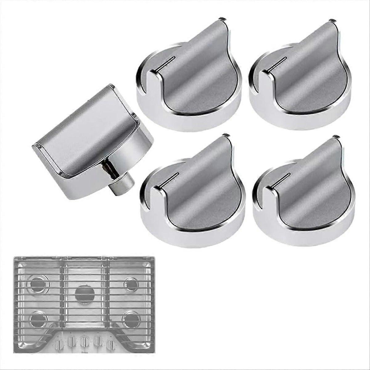 Ersatzknöpfe Für Gasherd W10594481 - Ersetzt Die Knöpfe Ap6023301 Und Wcg97us6ds00 (5er-pack).